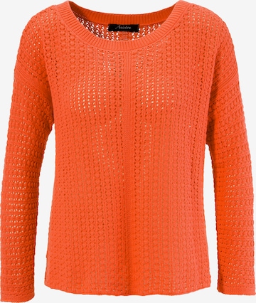 Aniston CASUAL Sweater in Orange: front