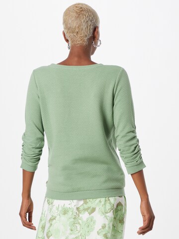 TOM TAILOR DENIM Sweatshirt in Green