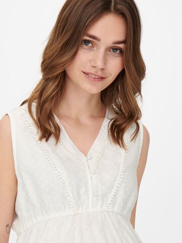 Only Maternity Blouse 'Mama' in Wit