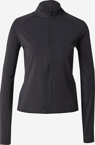 Veste en polaire fonctionnelle 'Aliya' Athlecia en noir : devant