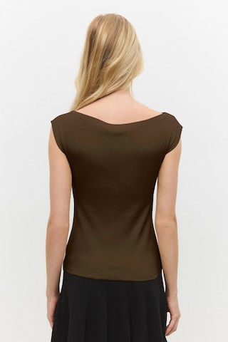 No Matter What Bluse in Braun