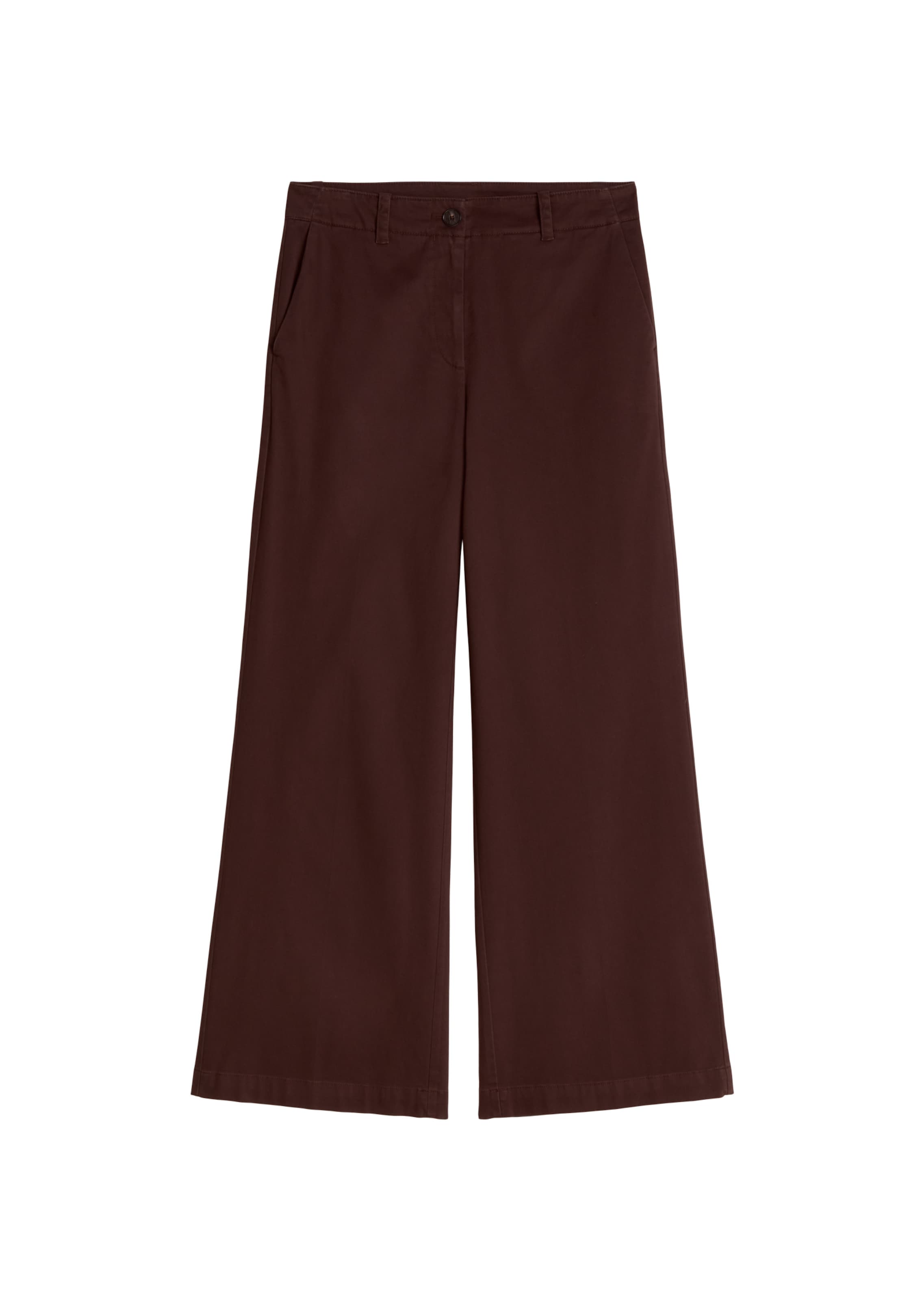 Marc O'Polo Trousers 'Margo' in Brown: front