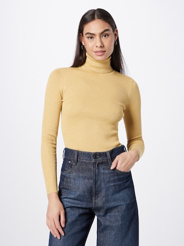 Lauren Ralph Lauren - Jersey 'Amanda' en amarillo: frente