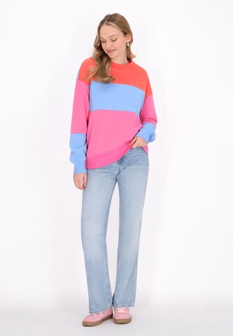 MYMO Sweatshirt 'Back To School' in Pink