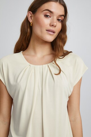 b.young Blusenshirt 'BYPERL' in Beige