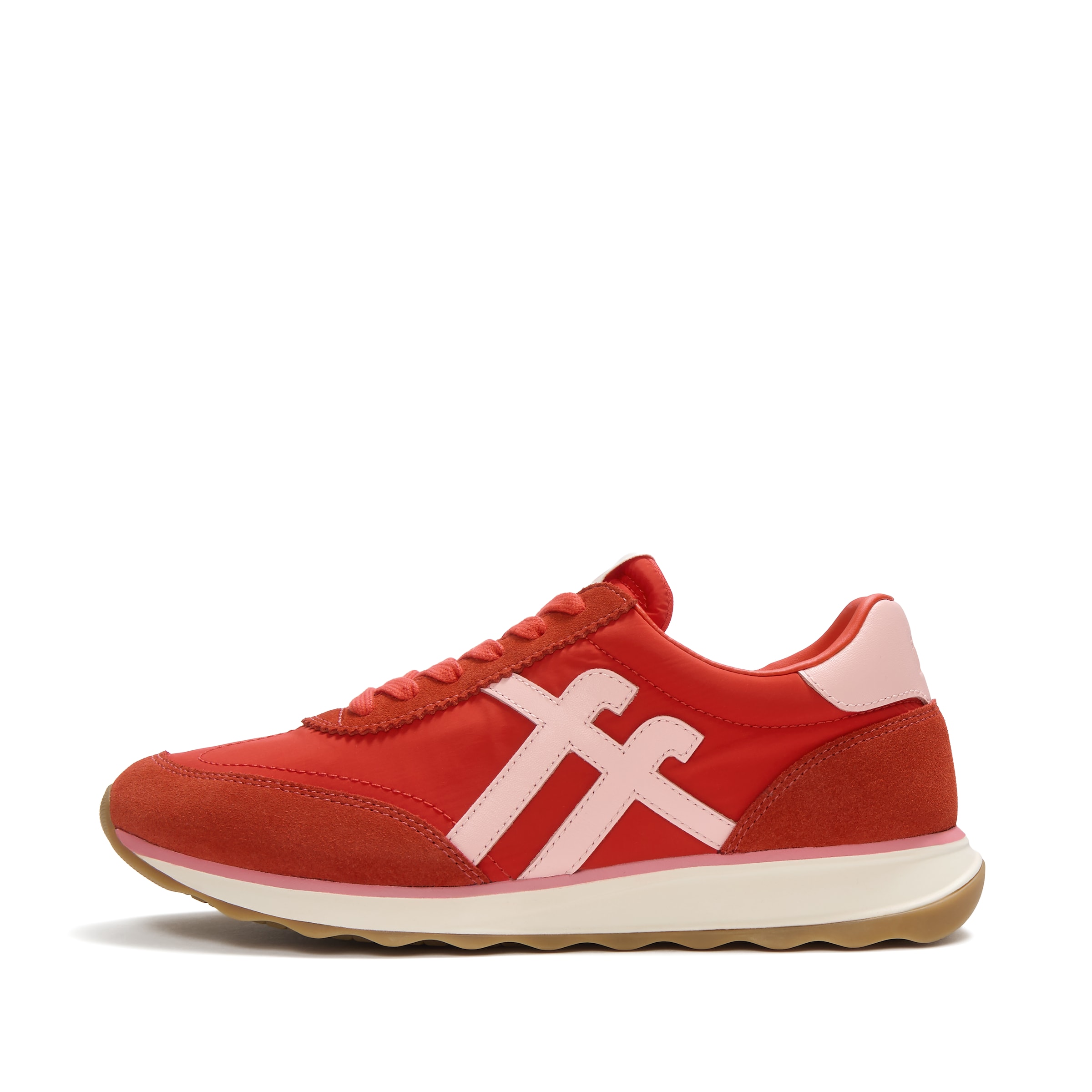 FitFlop T-Bar Sandals in Red
