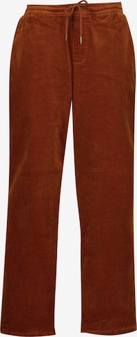 Regular Pantalon Deeluxe en marron : devant