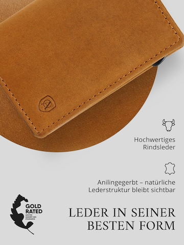 Akaroa Portemonnaie 'Slim Wallet Pelle II'‌‌‌‌‌‌‌‌‌ in Braun