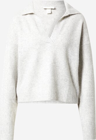 Pull-over Monki en blanc : devant