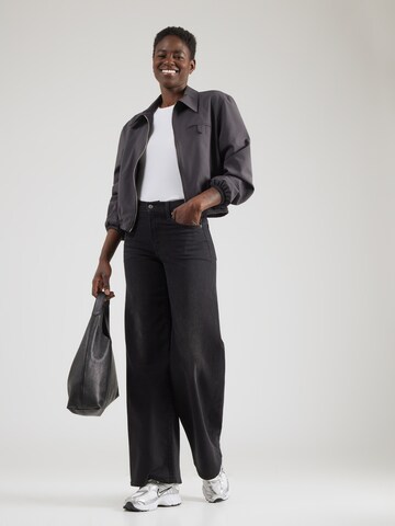 LEVI'S ®Wide Leg/ Široke nogavice Traperice '728' - crna boja