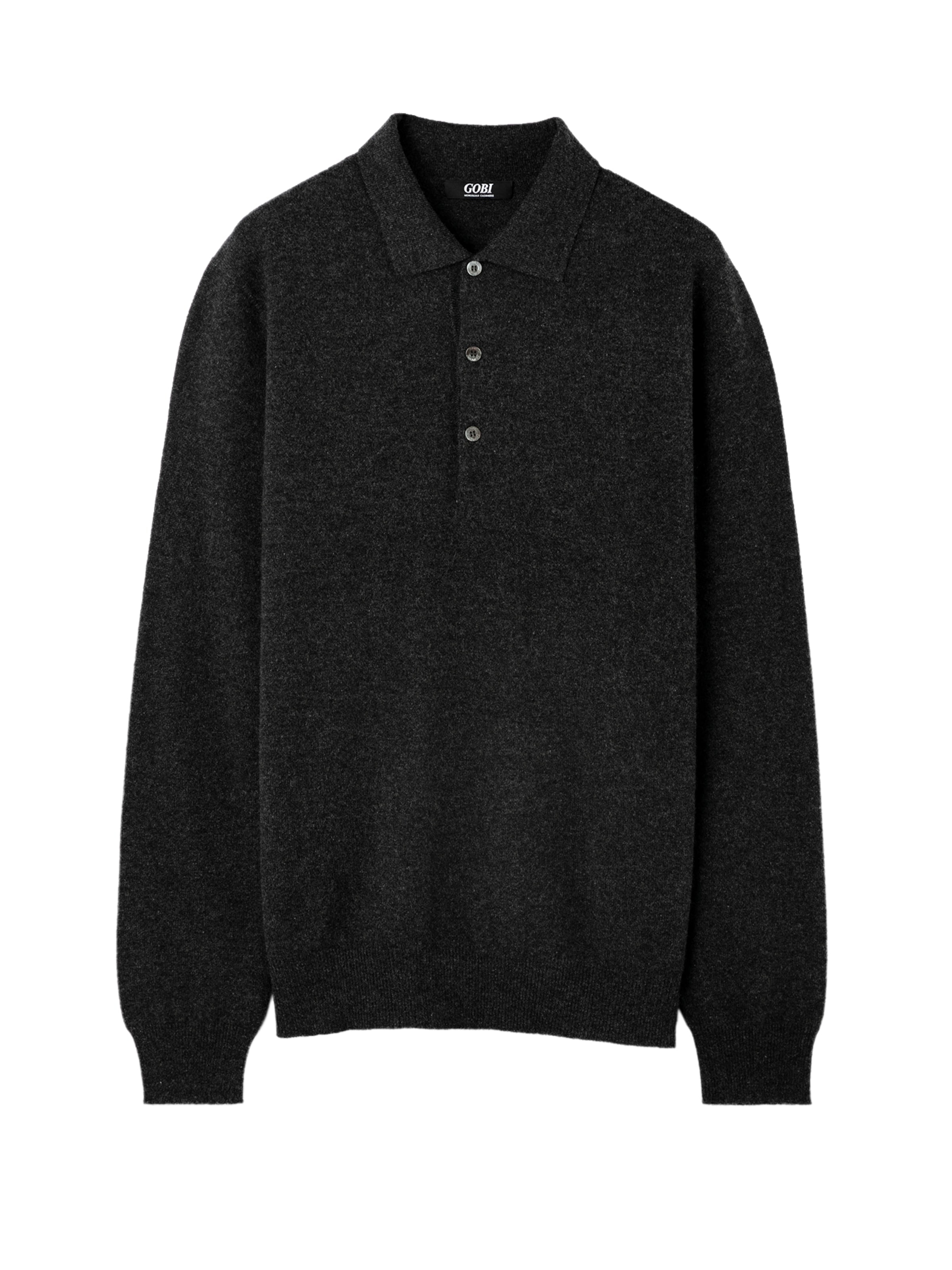 GOBI Cashmere Sweater in Grey: front