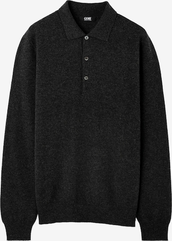 GOBI Cashmere Pullover in Grau: Vorderseite