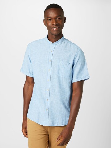 Coupe regular Chemise Jack's en bleu : devant