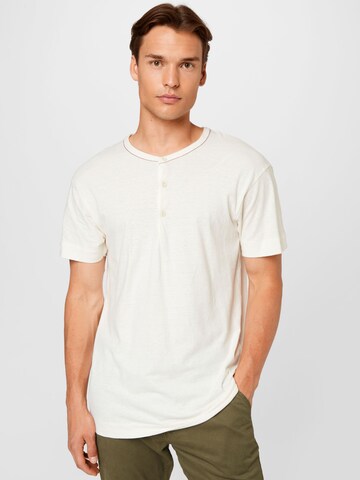 Maglietta 'BLUCONRAD' di JACK & JONES in bianco: frontale