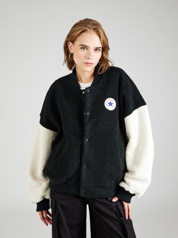 CONVERSE Jacke in Schwarz: Vorderseite