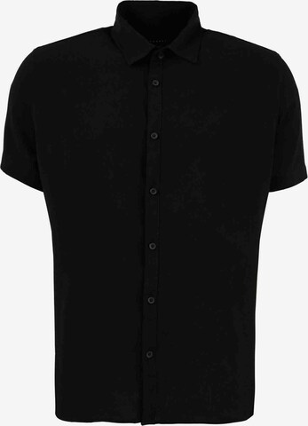 Coupe regular Chemise 'Buratti' Buratti en noir : devant