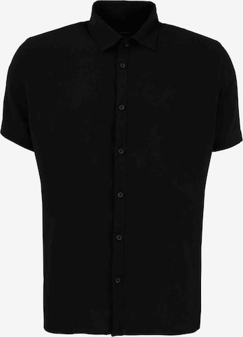 Regular fit Camicia 'Buratti' di Buratti in nero: frontale