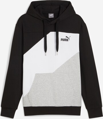 PUMA Athletic Sweatshirt 'Power' in Black: front