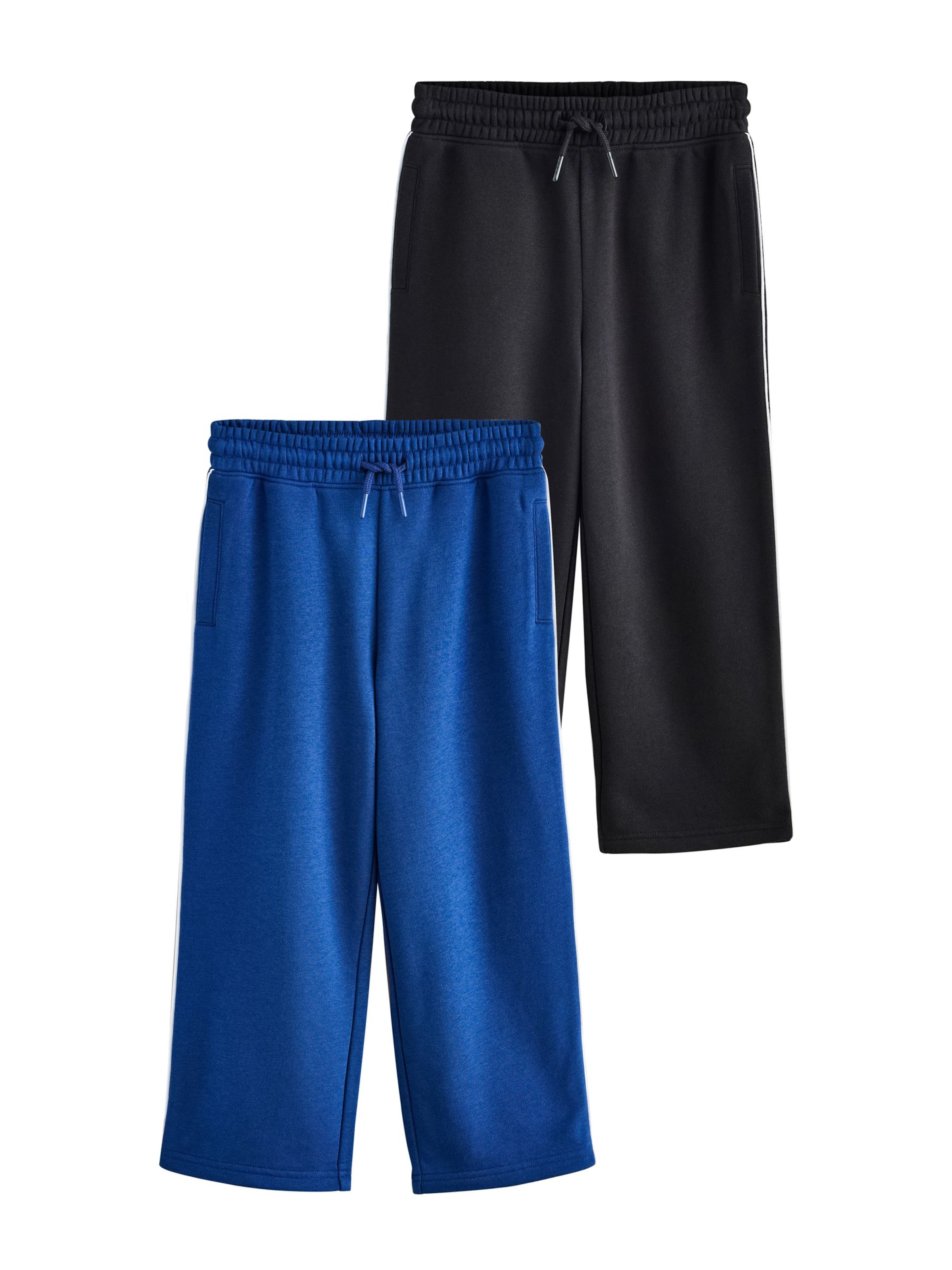Next Wide Leg Hose in Blau: Vorderseite