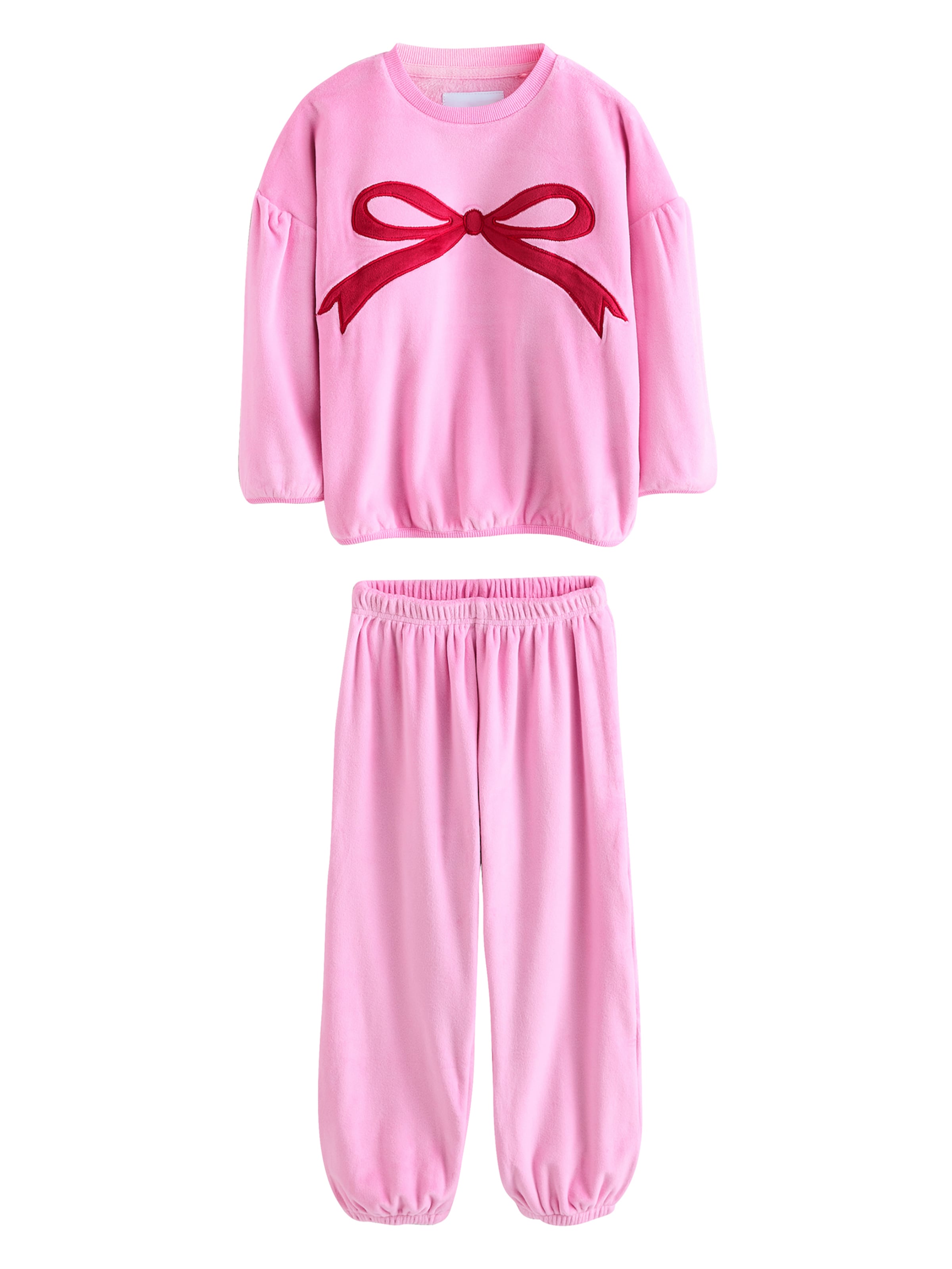 Next Комплект пижама в розово: отпред