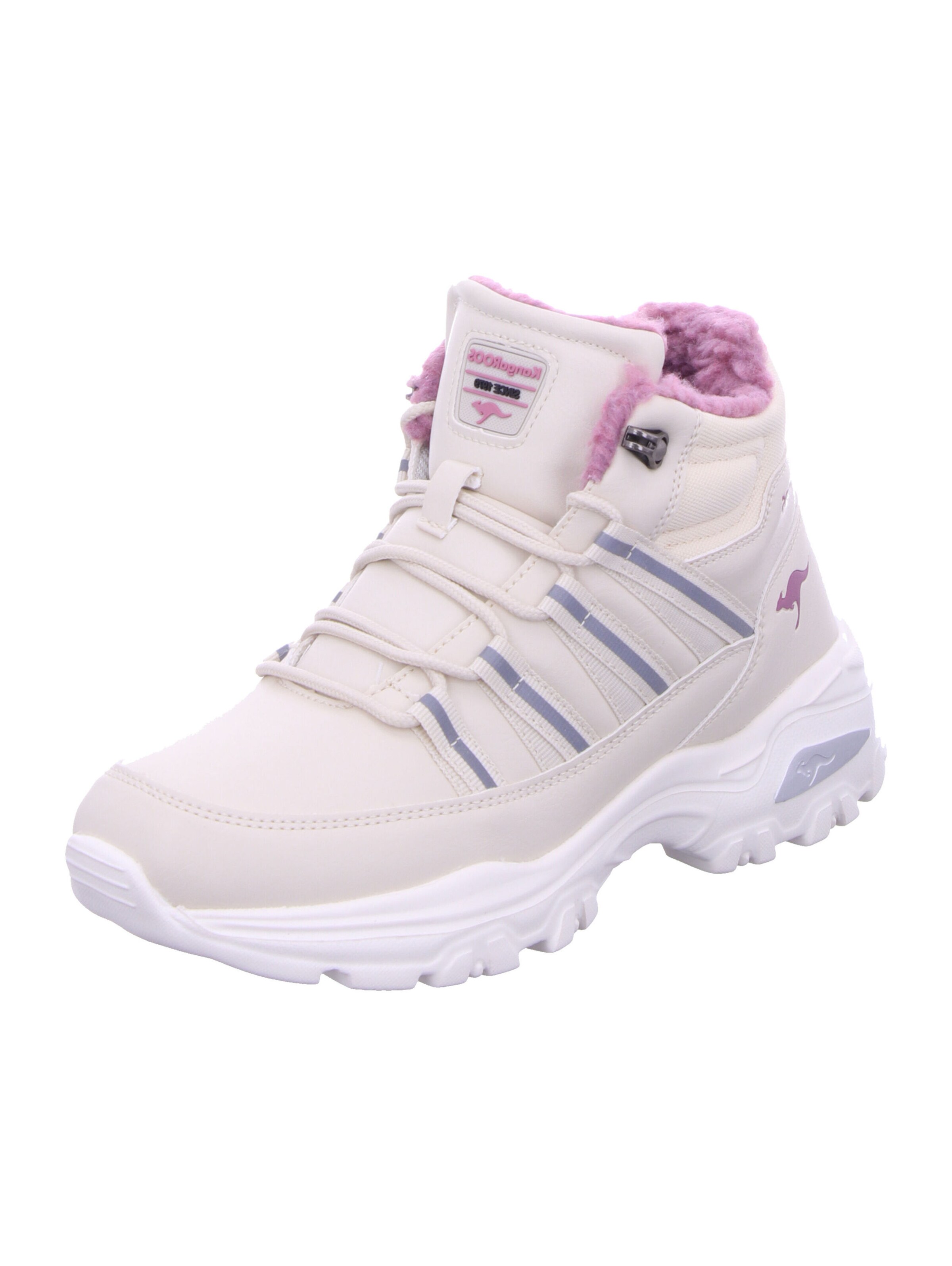 KangaROOS Ankle Boots in Beige: front