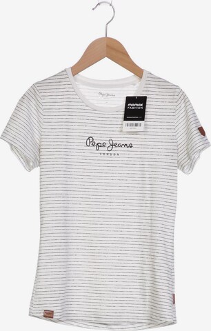 Pepe Jeans T-Shirt XS in Weiß: predná strana