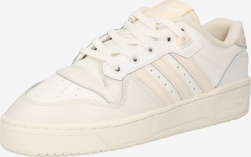 ADIDAS ORIGINALS - Sapatilhas baixas 'RIVALRY' em branco: frente