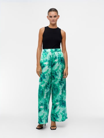 OBJECT Loose fit Trousers 'Sumail' in Green