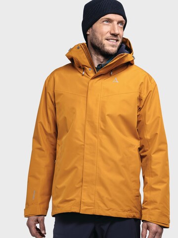 Schöffel Outdoor jacket 'Okere MNS' in Yellow: front