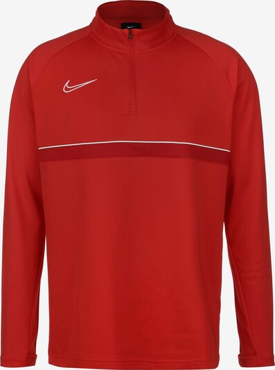 NIKE Sportsweatshirt 'Academy 21' in rot / weiß, Produktansicht