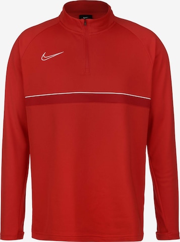 NIKE Athletic Sweatshirt 'Academy 21' in Red: front