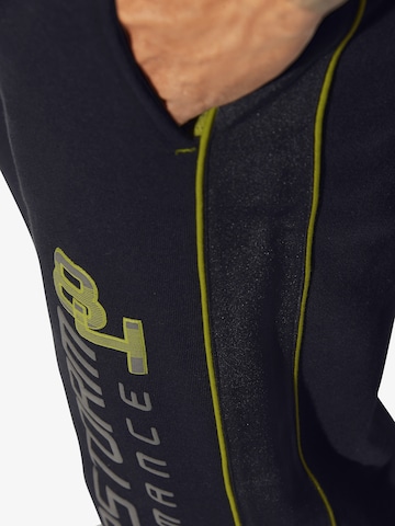 Jan Vanderstorm Tapered Broek 'Rolfstad' in Zwart