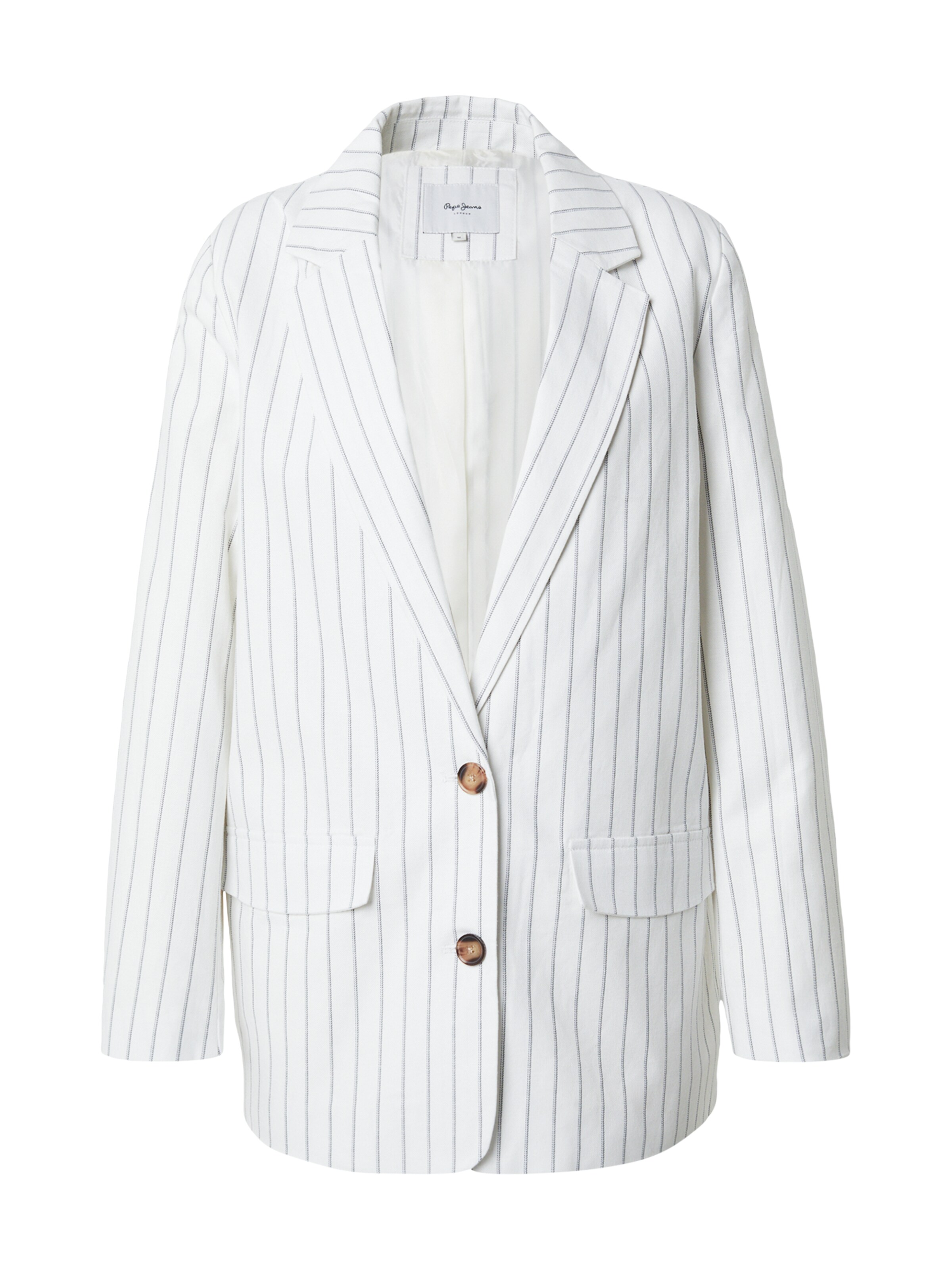 Pepe Jeans Blazer | bela barva: sprednja stran