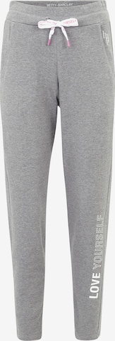 Betty Barclay Slimfit Broek in Grijs: voorkant