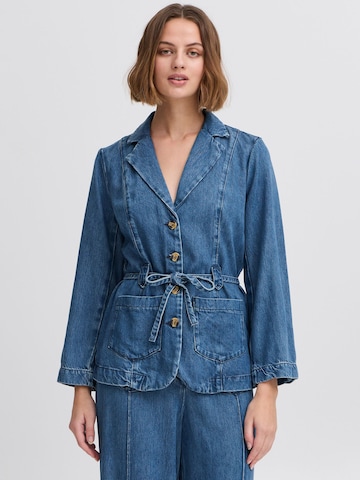 Atelier Rêve - Blazer 'Risle' em azul: frente