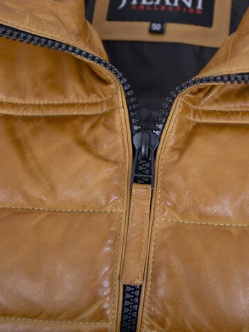 Jilani Between-Season Jacket 'Filbo' in Brown