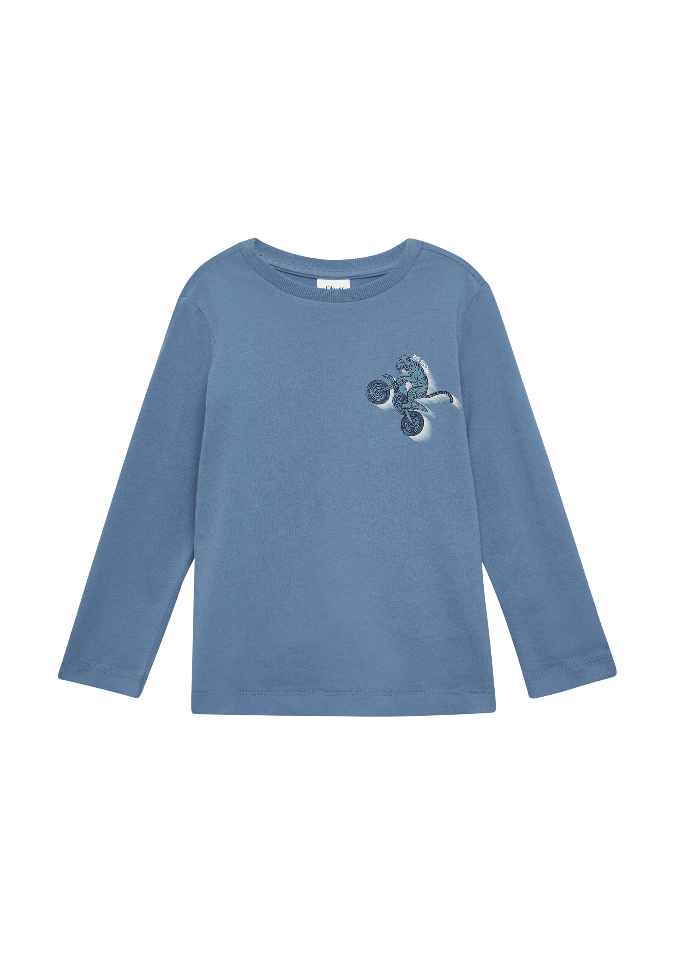 s.Oliver Shirt in Blauw: voorkant
