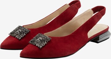 faina Slingpumps in Rood