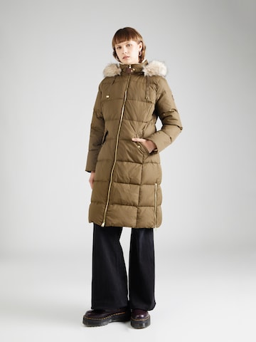 Cappotto invernale di Lauren Ralph Lauren in verde: frontale