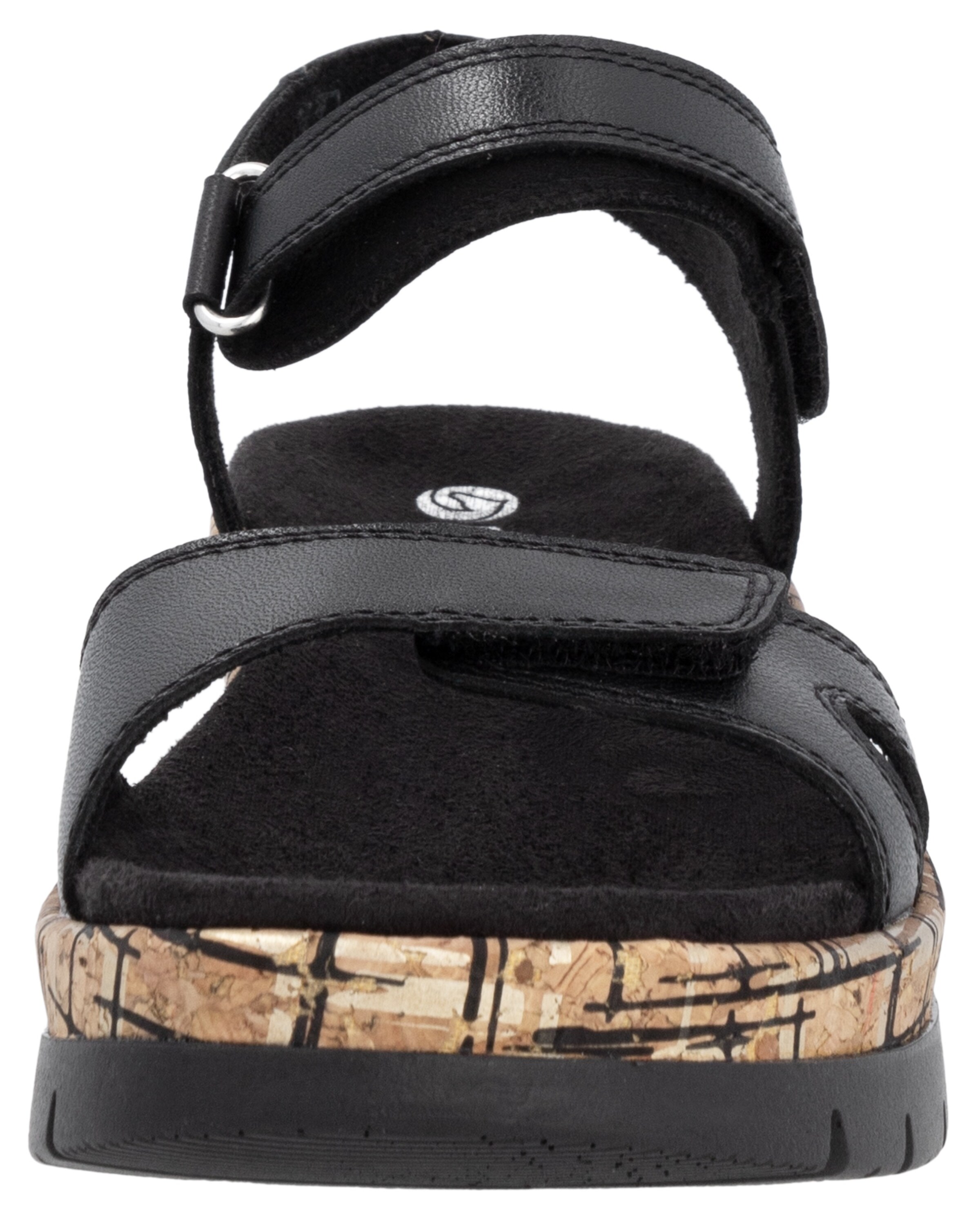 REMONTE Strap Sandals in Black