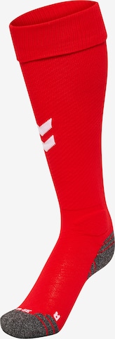 Hummel Sportsocken 'Pro' in Rot: Vorderseite