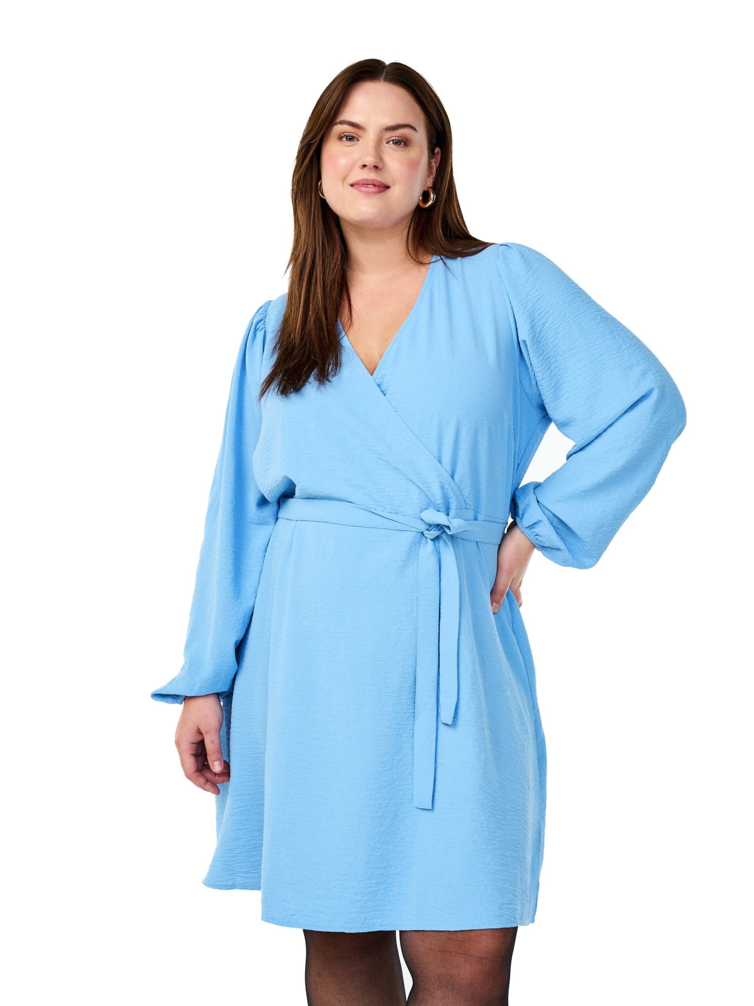 Zizzi Платье 'VRUTH' в Синий: спереди