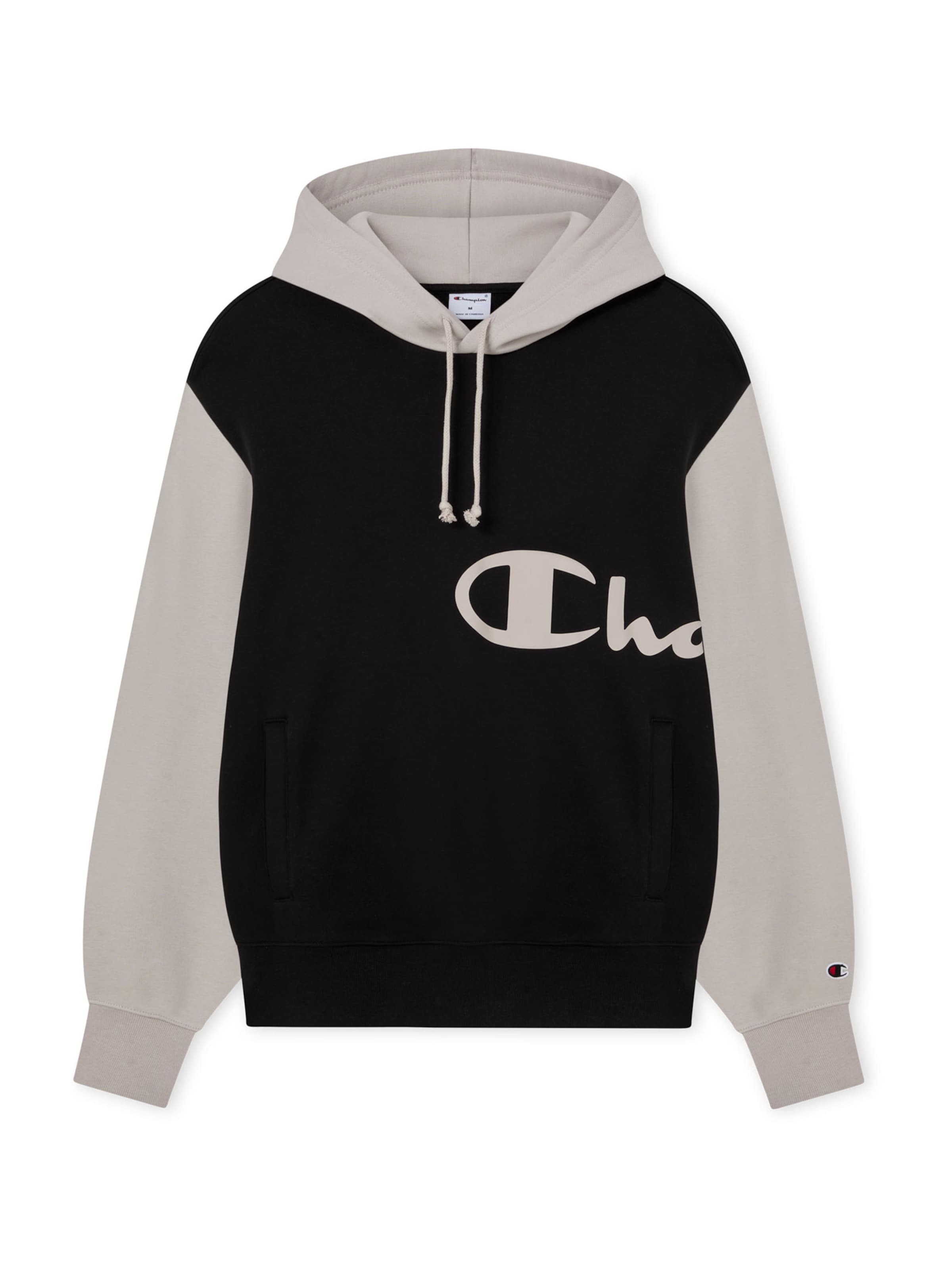 Champion Свитшот в размере XS в Светло-серый / Черный, Обзор товара