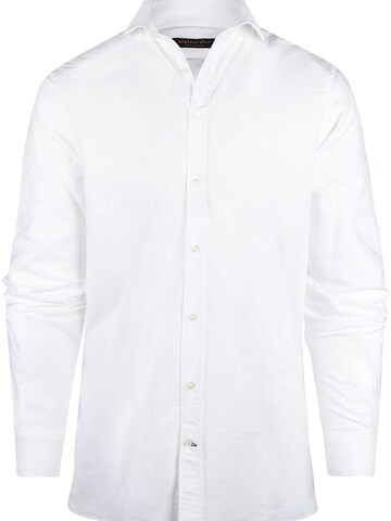 Steppin' out Regular fit Button Up Shirt in White: front