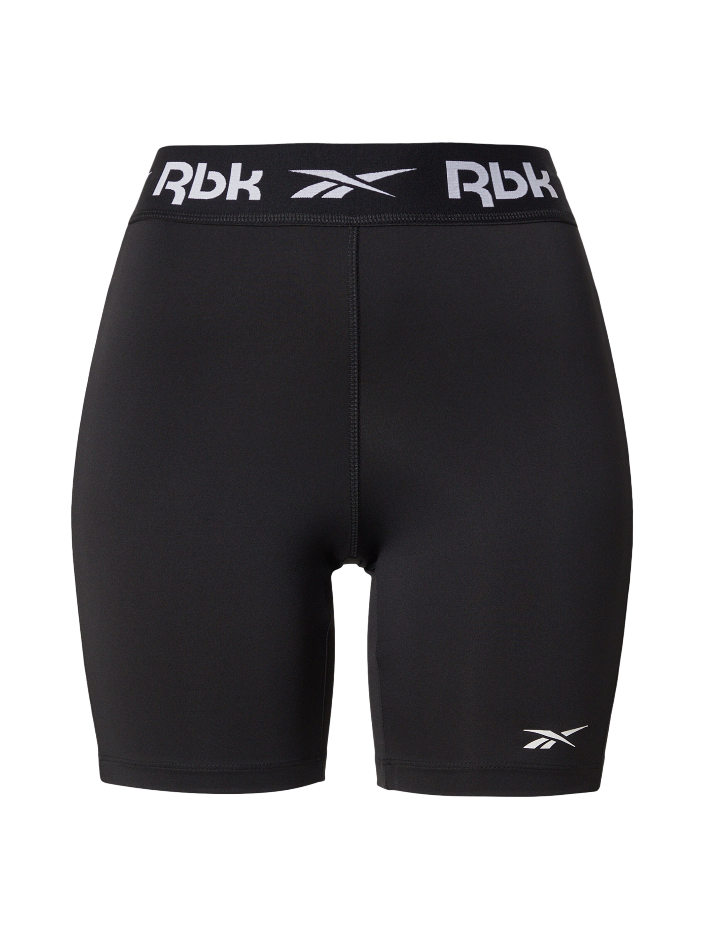 Reebok Skinny Sportnadrágok 'ID TRAIN' - fekete: elől