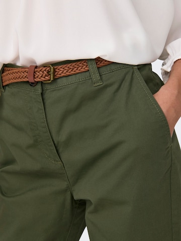 JDY - Slimfit Pantalón chino 'CHICAGO' en verde