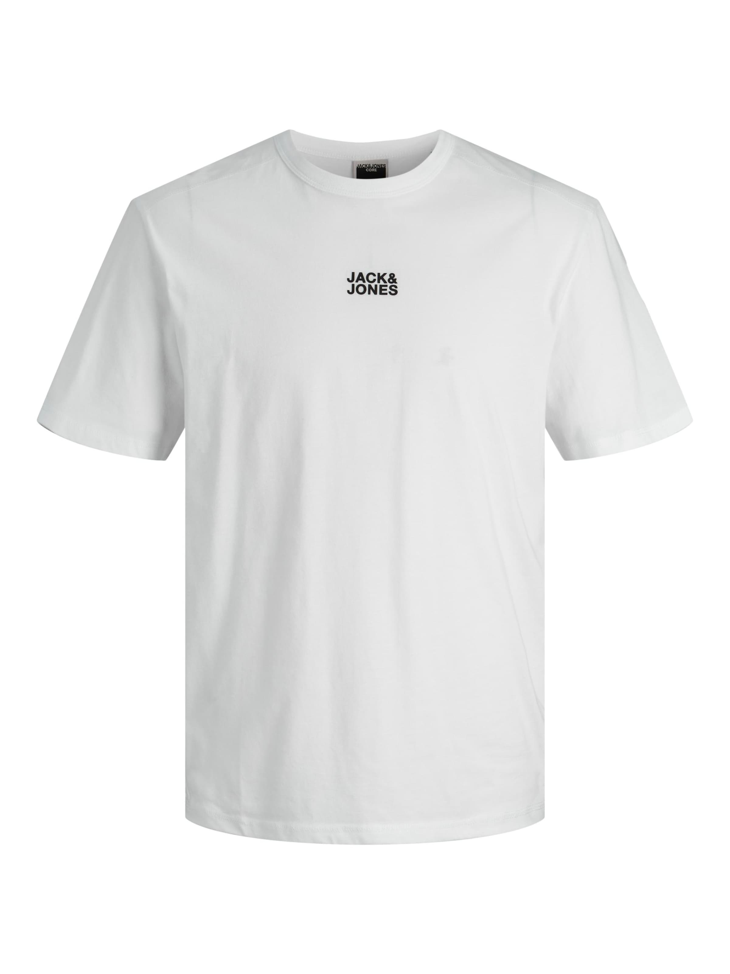 Männer Shirts JACK & JONES T-Shirt 'Globe' in Weiß - UJ31253 Männer Shirts JACK & JONES T-Shirt 'Globe' in Weiß - UJ31253