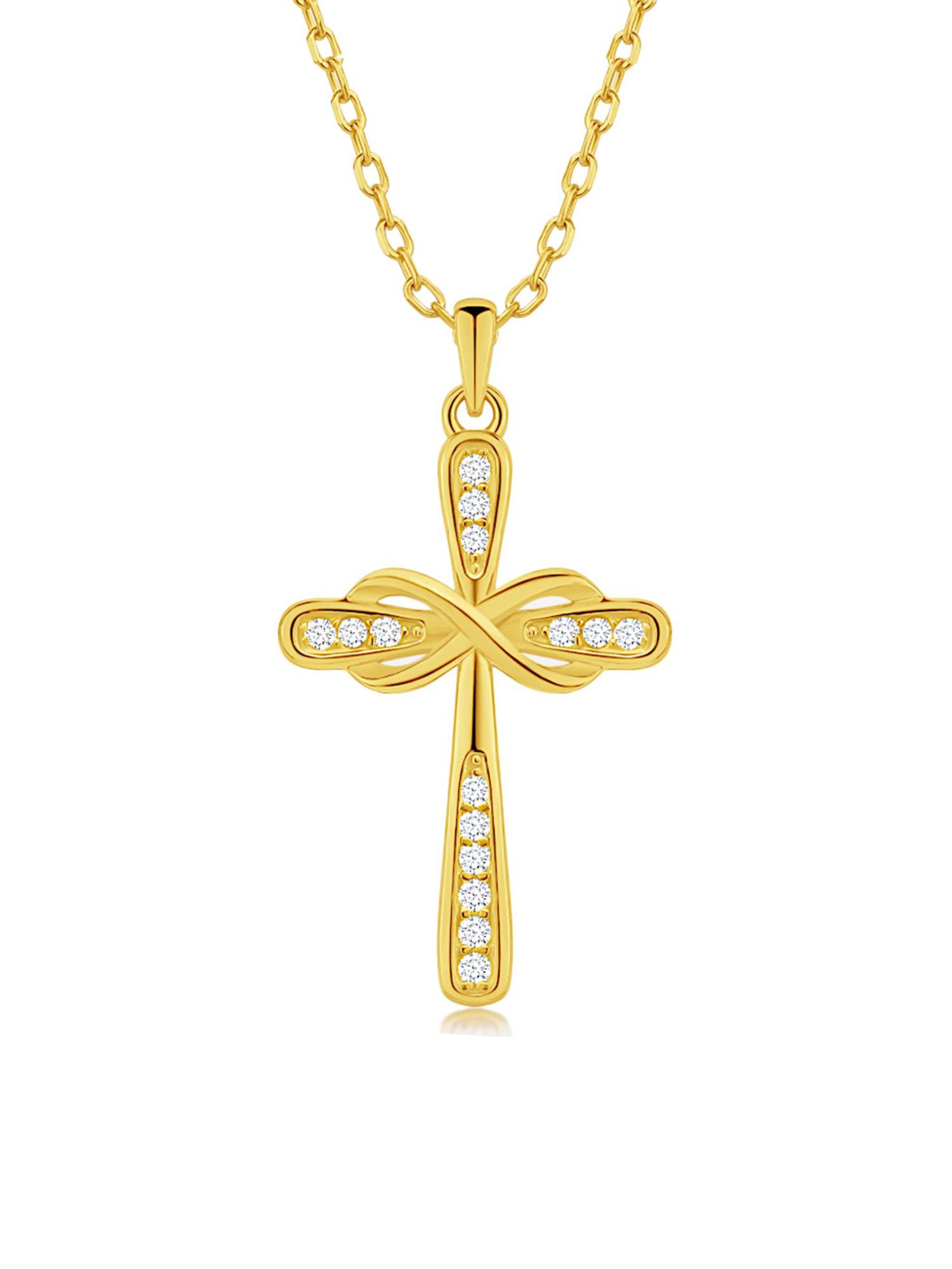 DANIEL CLIFFORD Kette 'Theodora'‌‌‌‌ in Gold: Vorderseite