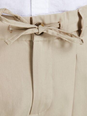 JACK & JONES - regular Pantalón plisado 'Stace' en beige