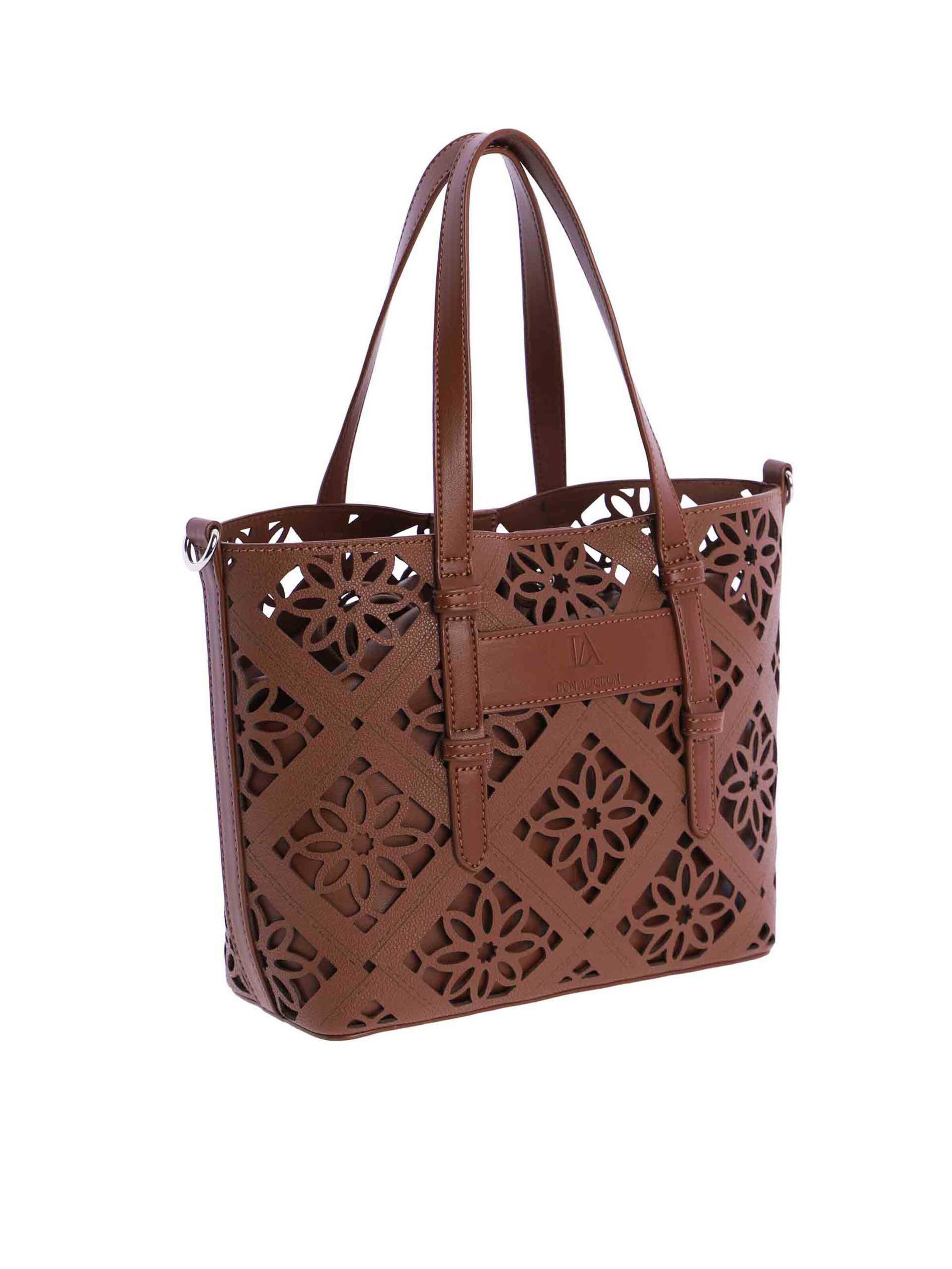 Don Algodon - Bolso de mano 'Irisa' en marrón